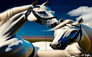 Image Horses Puzzle quest